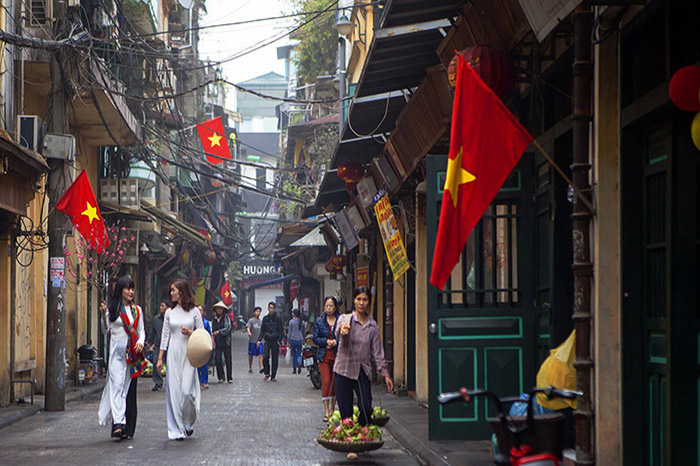 vieux quartier d'hanoi