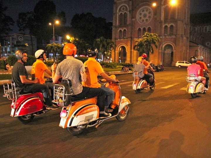 Vespa tour à Ho Chi Minh ville 1